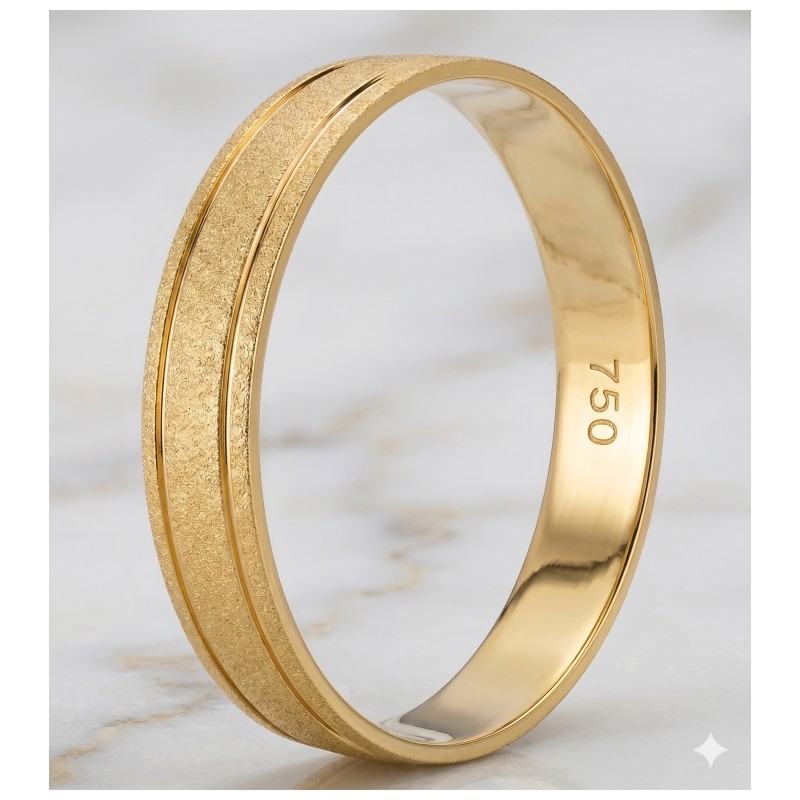 Aliança Ouro 18k